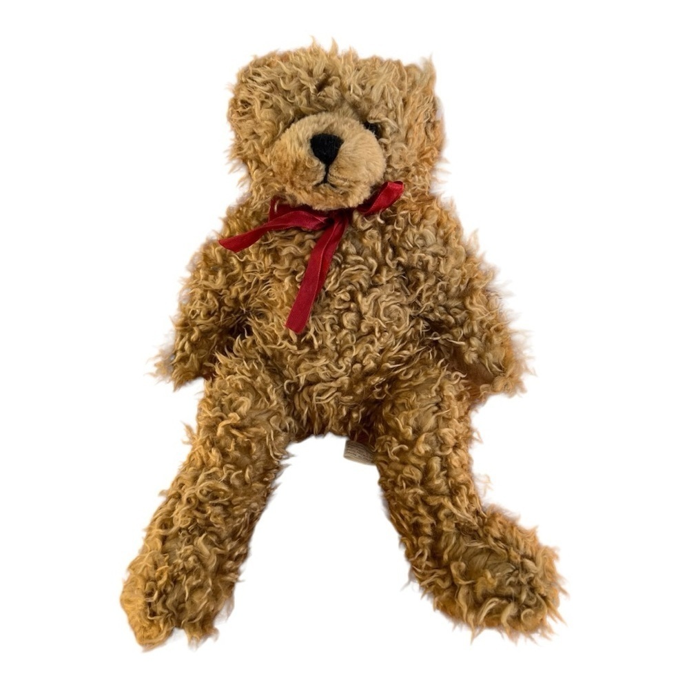 First & Main Scraggles Bear Plush Stuffed Animal Cuddly Adorable‎ Brown 12 inch